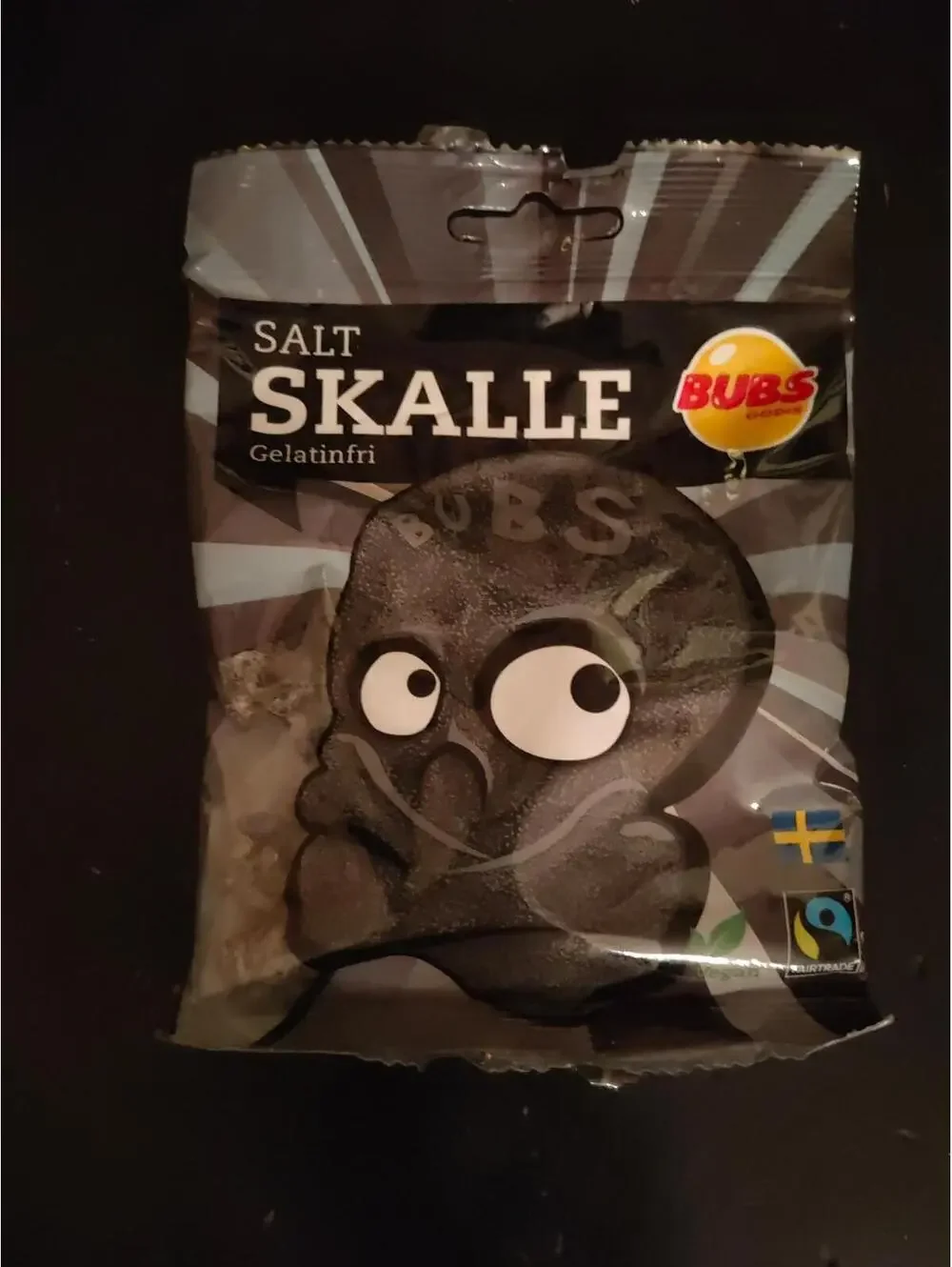 New Bag of Bubs Godis Salt Skalle - Salt Skallar - Original - Swedish - Sal